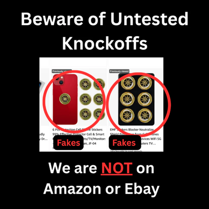 QuantumShield EMF Protection Stickers